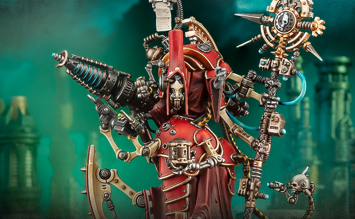 戰鎚40,000－終焉大賢者與全新護教軍重裝步兵，死守卡迪亞之門！