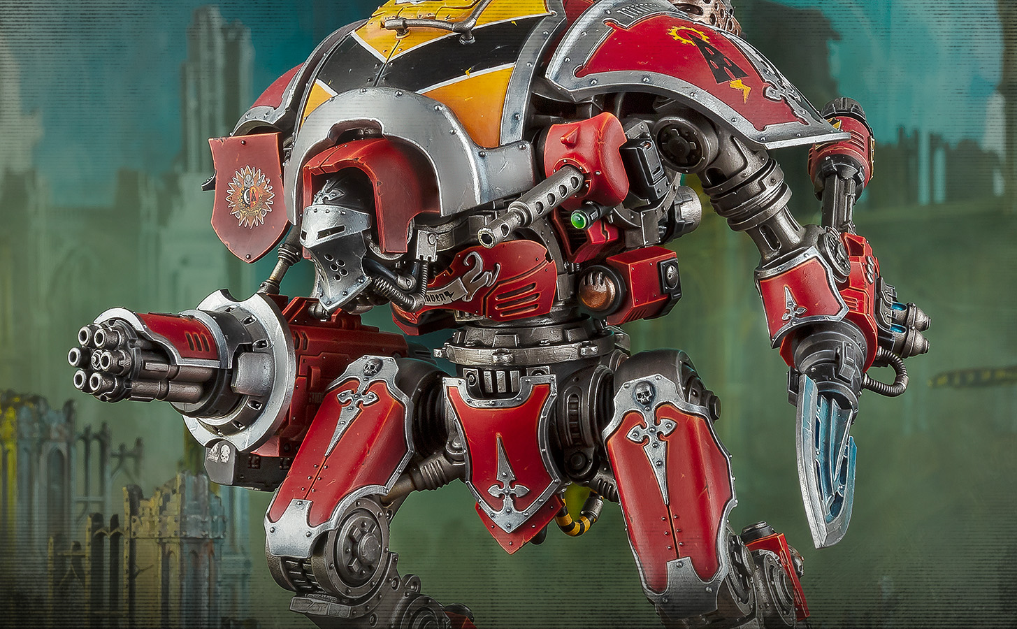 戰鎚40,000－全新帝國騎士：戰駒騎士邁步進入戰場