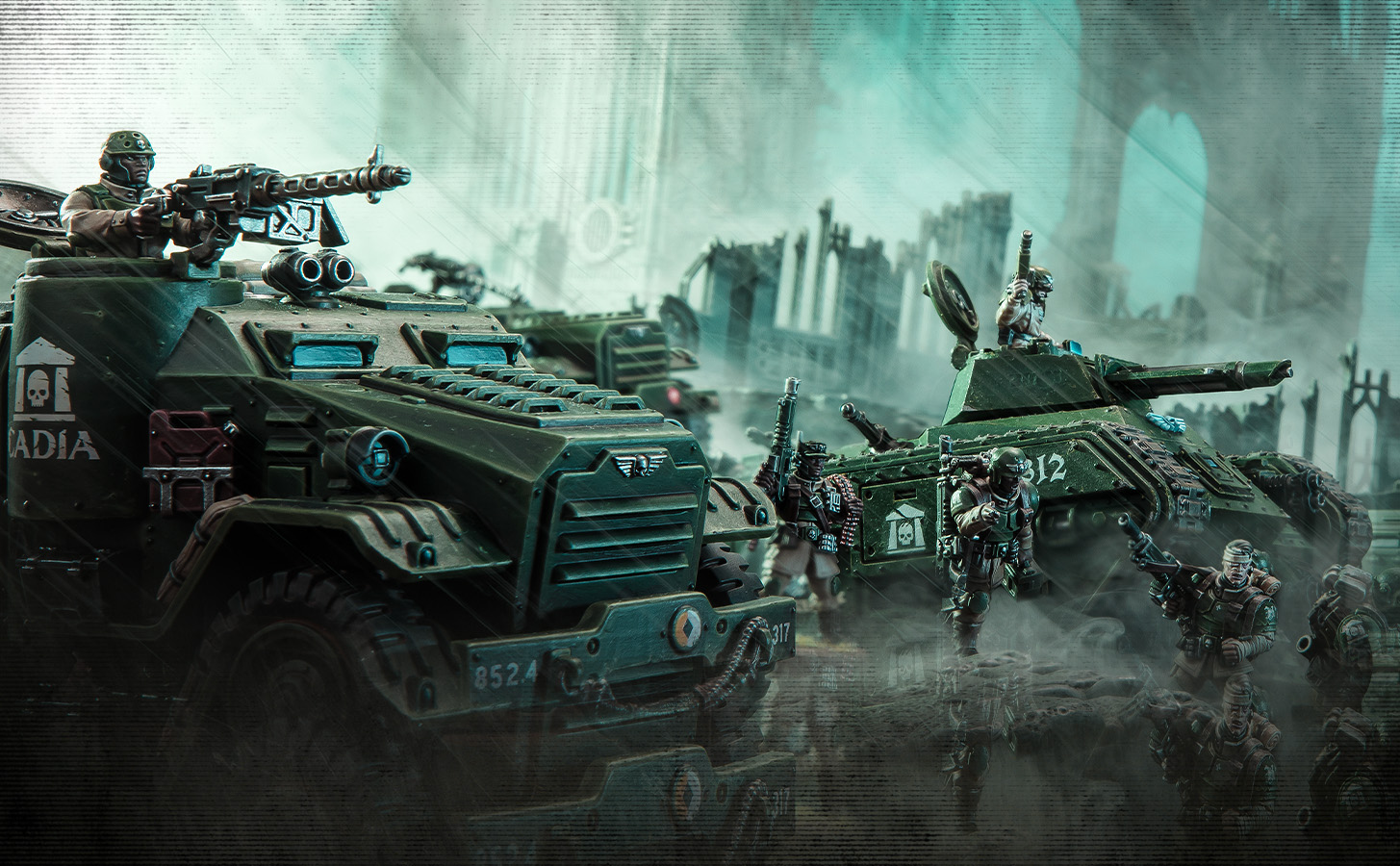 戰鎚40,000－以哈米吉多頓全新分遣隊，釋放星界軍機械化部隊的全部戰力