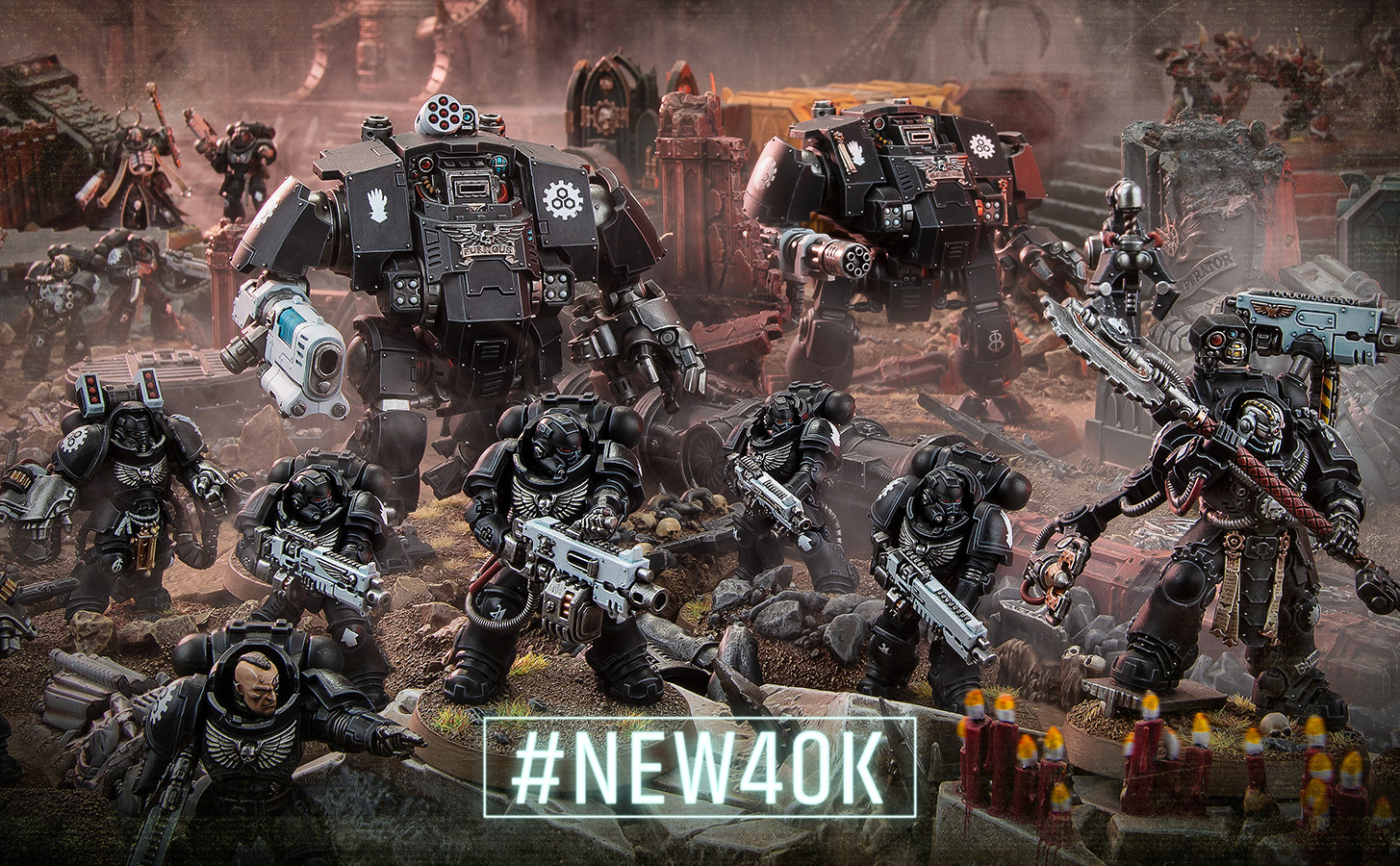 戰鎚40,000－在新版《戰鎚40,000》中，地形目標標記讓戰場成為你的任務核心