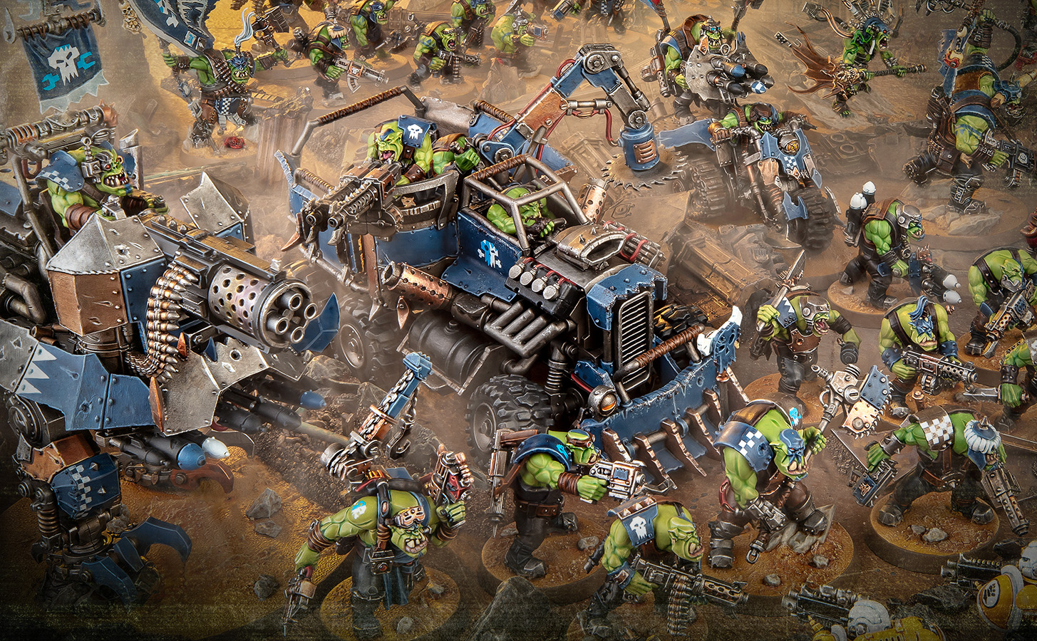 戰鎚40,000－Waaagh！起來完全不輸任何人，全靠全新的《聖典：歐克蠻人》軍隊規則！