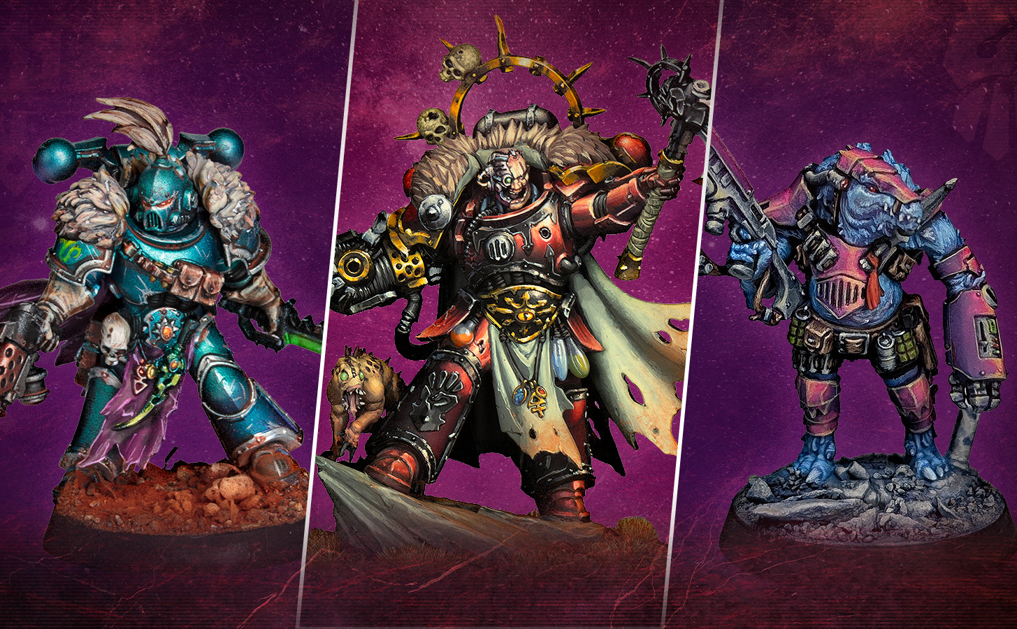 戰鎚40,000－社群畫家們與紅海盜一同出擊