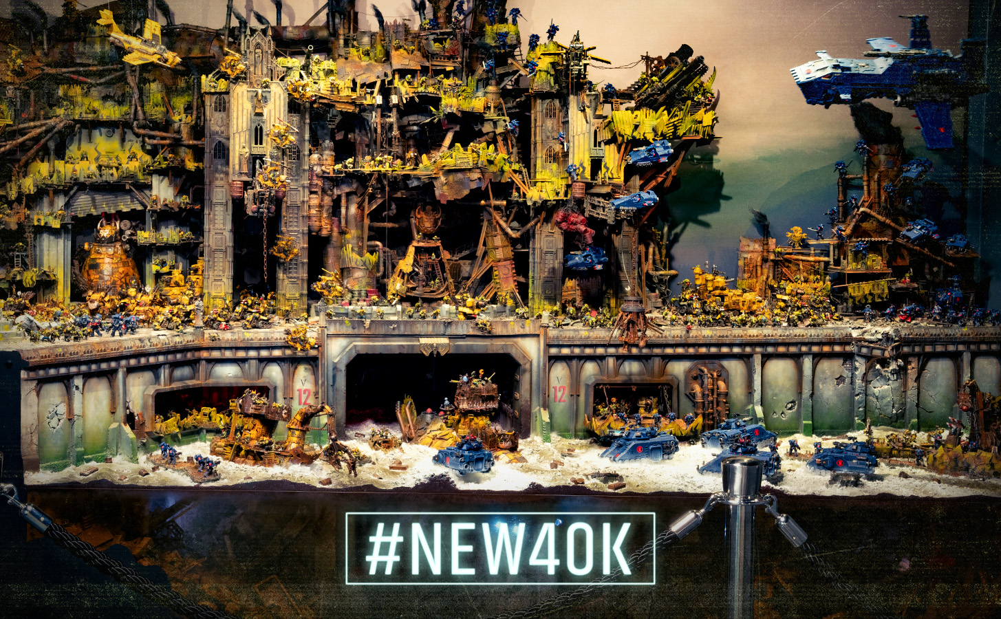 戰鎚40,000－Warhammer World揭曉新版《戰鎚40,000》立體場景模型