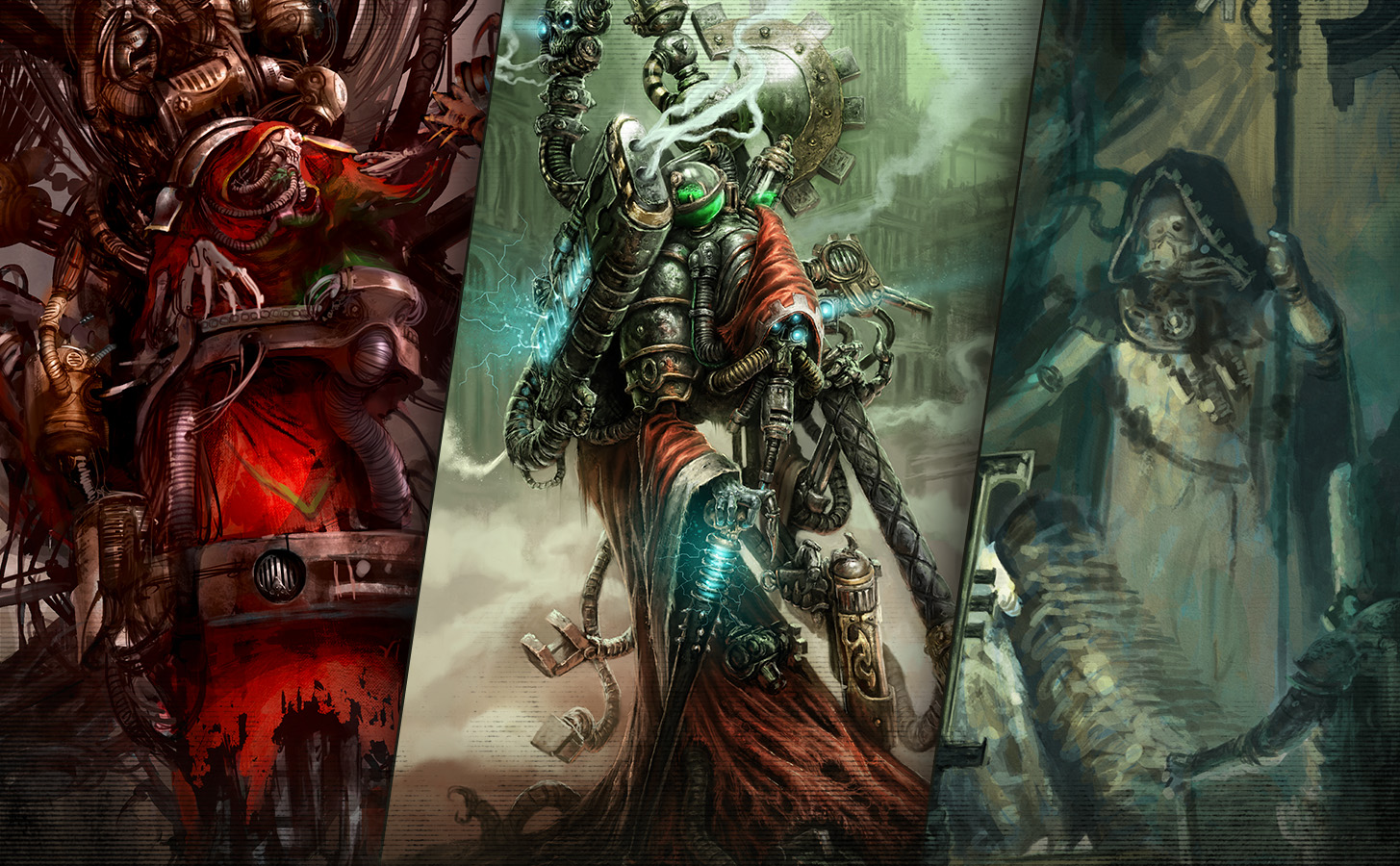 戰鎚40,000－歷年戰鎚插畫巡禮：機械修會篇