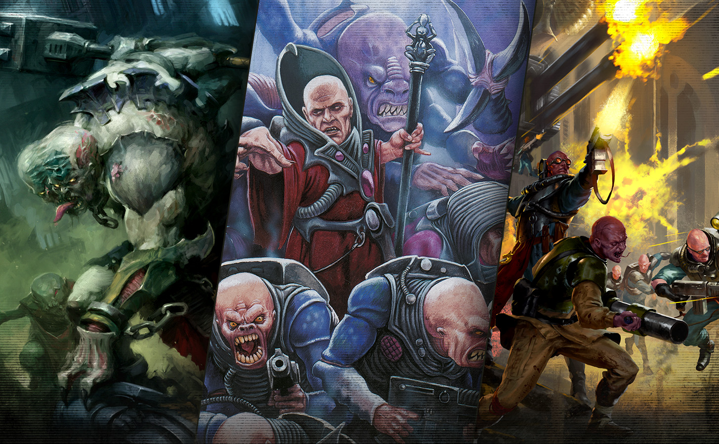 戰鎚40,000－歷年戰鎚插畫巡禮：基因竊取者教派篇