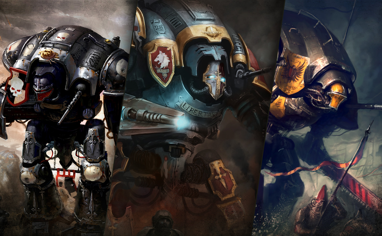 戰鎚40,000－歷年戰鎚插畫巡禮：帝國騎士篇