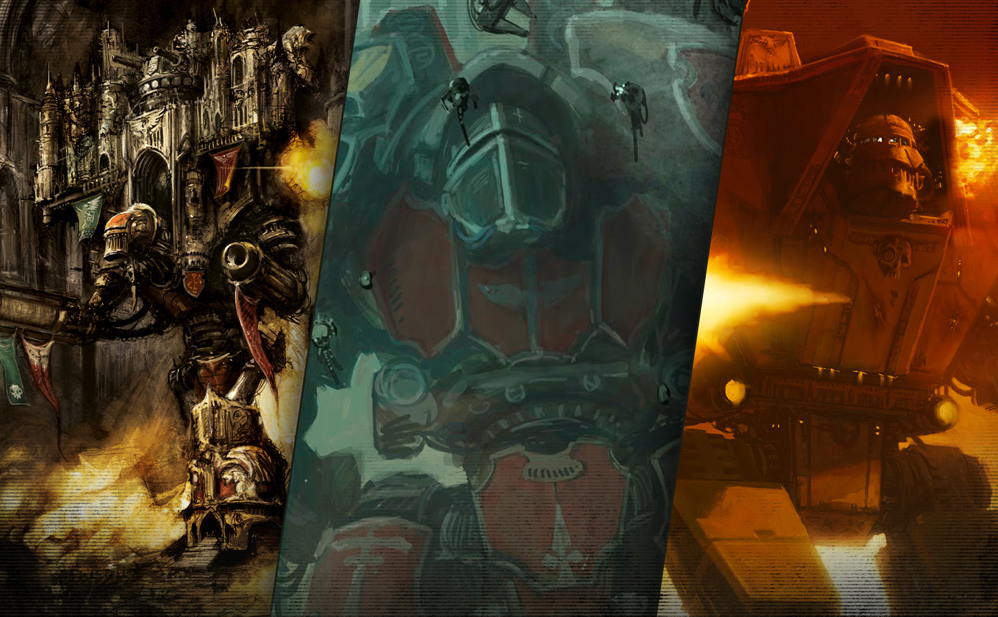 戰鎚40,000－歷年戰鎚插畫巡禮：泰坦軍團篇