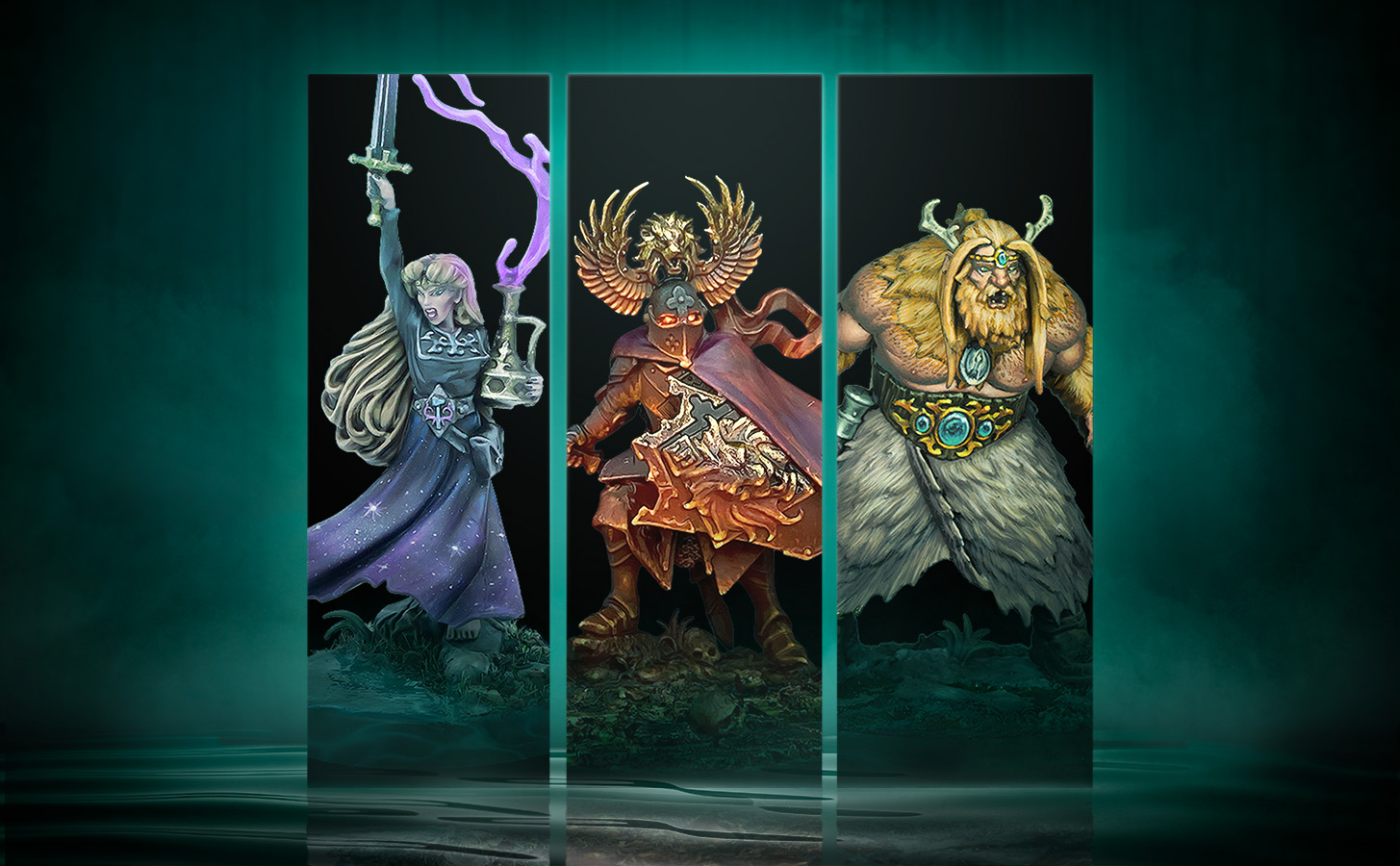 戰鎚冒險－由戰鎚社群所繪製的這些超棒的《戰鎚冒險：暗水傳奇》英雄，將為你帶來滿滿靈感